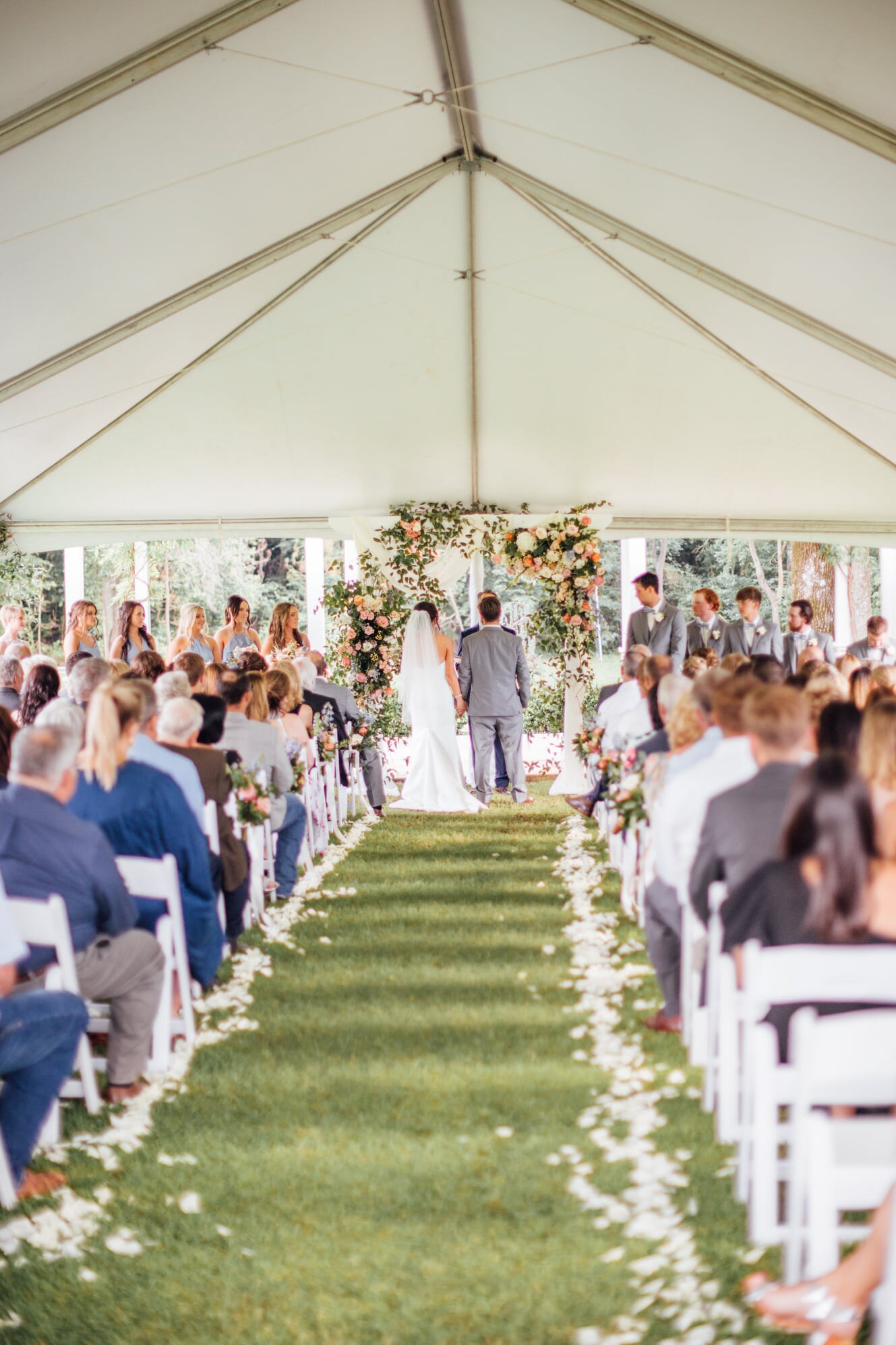 Tyler tx Wedding Arch with Flowers 2023